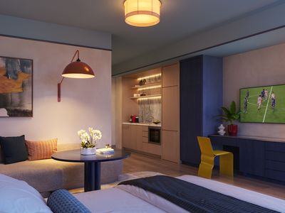 Studio Suite Plan, DUOS Wynwood