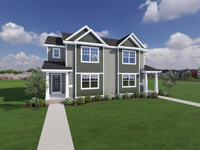 The Davis Twin Home Plan, Greenview Preserve