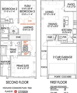 9263 Plan, Highland Commons