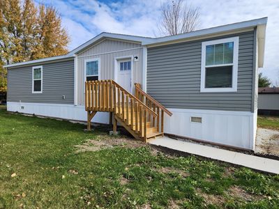 3 Bed 2 Bath Single Section Plan, Modern Manor