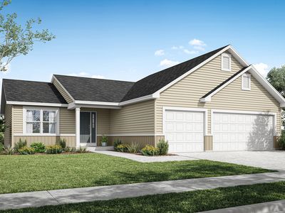 Hawthorn 3 Car Plan, Elkhorn Ridge