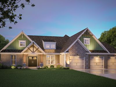 Dwight Eisenhower I w/ 3-Car - The Grove Plan, Heatherstone