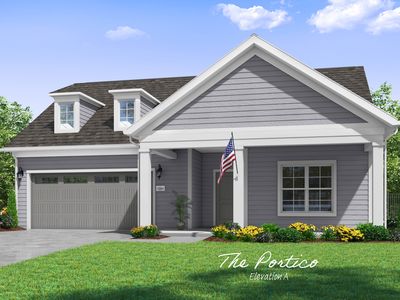 The Portico Plan, The Courtyards at New Seasons