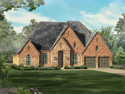 Plan 262 Plan, Pecan Square: 100ft. lots