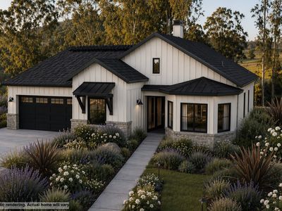 Lot 6 Plan, Avila Canyon Estates