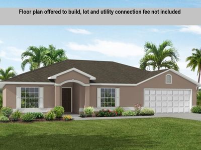 Misty III Plan ON YOUR LOT Plan, Palm Coast BUILD ON YOUR LOT