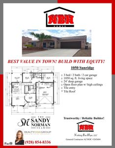 Sunridge Plan, South Lake Havasu