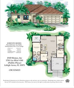Sorento 1841 Plan, Lehigh Acres