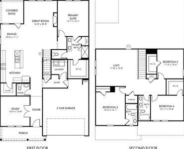 Sherwood Plan, The Oaks at Dawson