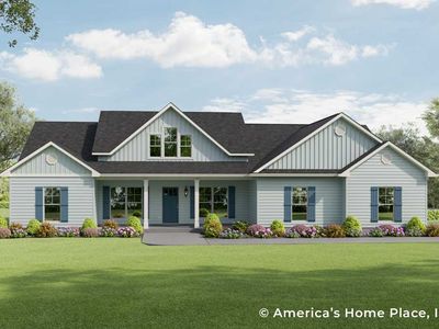 Oxford Modern Farmhouse Plan, Hattiesburg, MS: Build On Your Lot