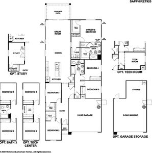 Sapphire Plan, Meridian at Star Valley