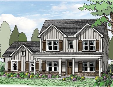 (GA)The Jackson | Side Entry Plan, Alcovy Station
