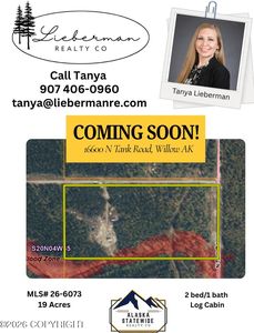 Property at 16600 N Tank Rd, Willow, AK
