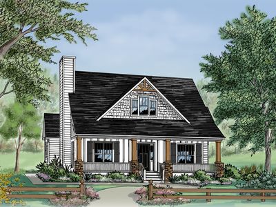 Dogwood I A Plan, Cookeville, TN: Build On Your Lot