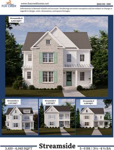 The Streamside Plan, Harborside at Lake Carolina