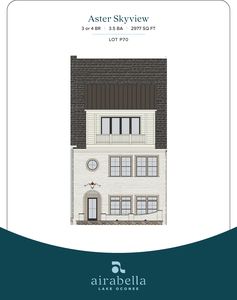 P70 Aster European Cottage with Skyview Plan, Airabella Lake Oconee