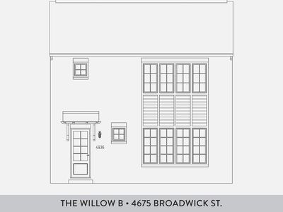 The Willow B Plan, Hampstead