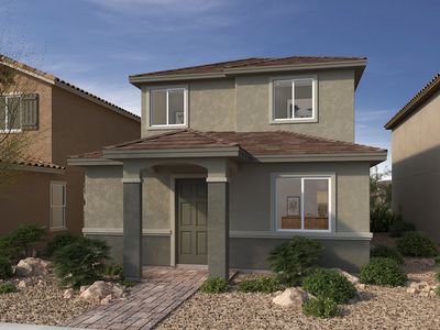 Plan 1425 Modeled Plan, Gardens at Sandstone at Tule Springs