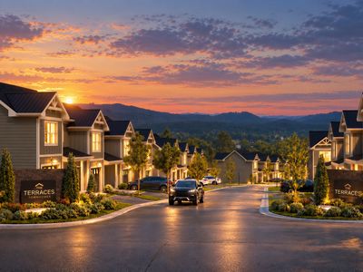 The Terraces - Basement; End Unit Plan, The Terraces Townhomes