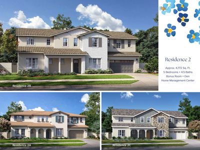 Residence 2 Plan, Etiwanda Classics at Highland