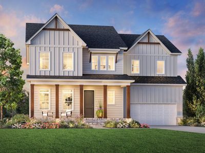 Hillstone with Basement Plan, Bridlefield - Highlands Collection
