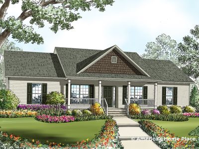 Bedford A Plan, Petersburg, VA: Build On Your Lot