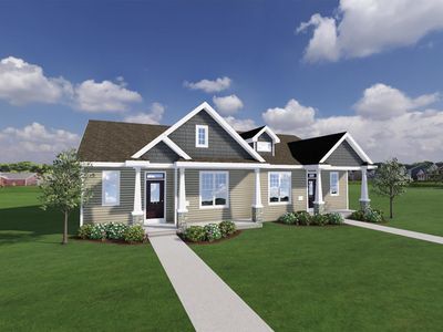 The Piper Twin Home Plan, Heritage Hills