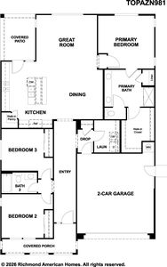 Topaz Plan, Eaglecrest at Fairview