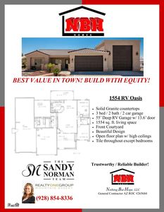 1554 RV Oasis Plan, South Lake Havasu