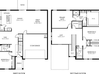 Primrose Plan, Meritage Homes at Terra Lago - Classic Series