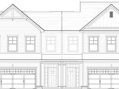 Ridge Interior Unit Plan, Readers Branch Townhomes