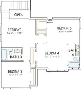 Mcallen Plan, Headwaters 50' - Executive Series