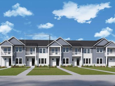 Daisy Plan, Seven Pines 24' Rear Entry Townhomes