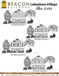 2184RL Buildable Plan, Lakeshore Village