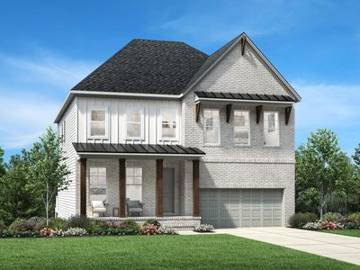 Sweetwater with Basement Plan, Toll Brothers at the Crossing at Coal Mountain - Magnolia Co