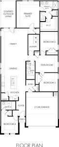 The Hughes (841) Plan, Big Sky Ranch - Reserve Collection