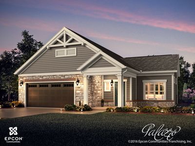 The Palazzo Plan, The Courtyards at Belle Terra